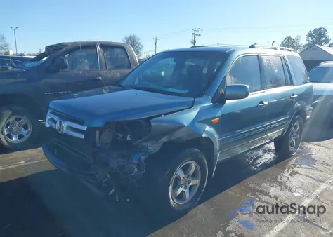 2006 Honda Pilot Ex-L z USA, uszkodzony, nr VIN 5FNYF28566B052448